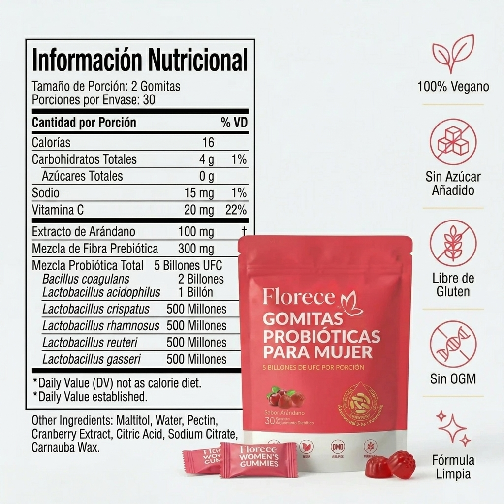 Florece™ Women's Probiotic Gummies